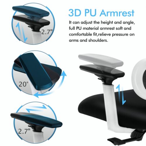BIG SALE! Ergonomic Home Office Chair High Back Gaming Chair Headrest & Armrests