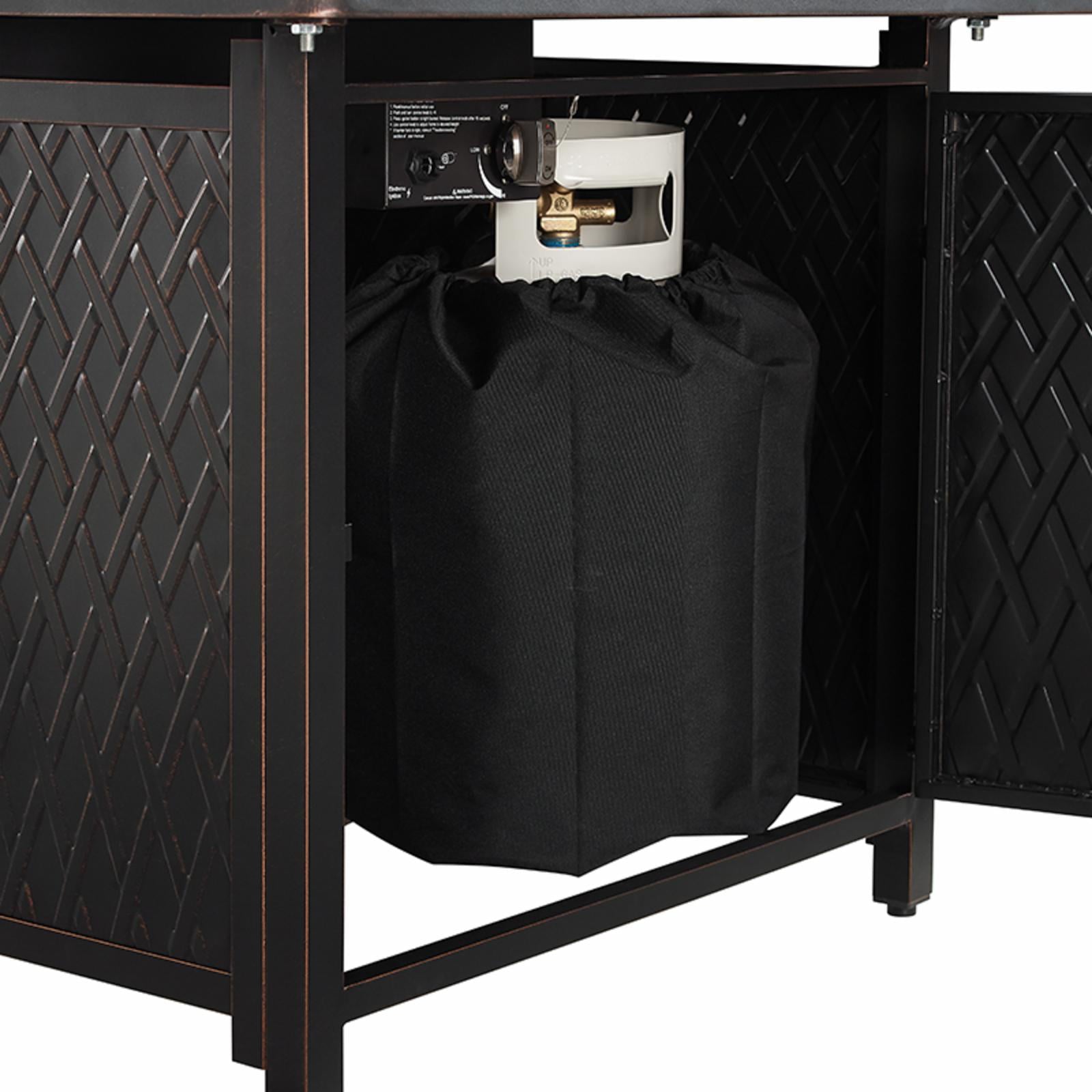 Fire Sense Cartney 32 in. Propane Fire Pit