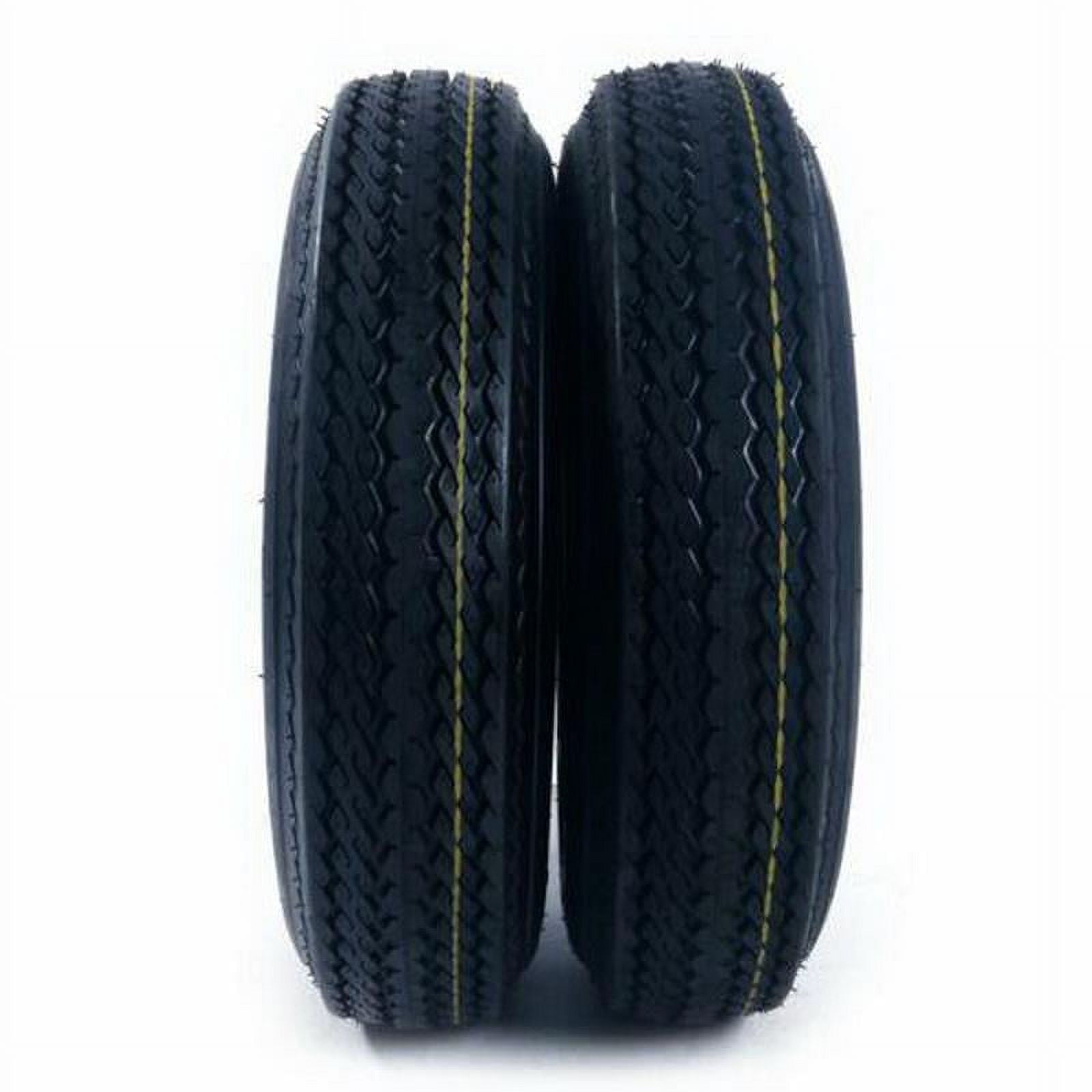 Ktaxon Set of 2 5.30-12 LRC Bias Trailer Tires, 12