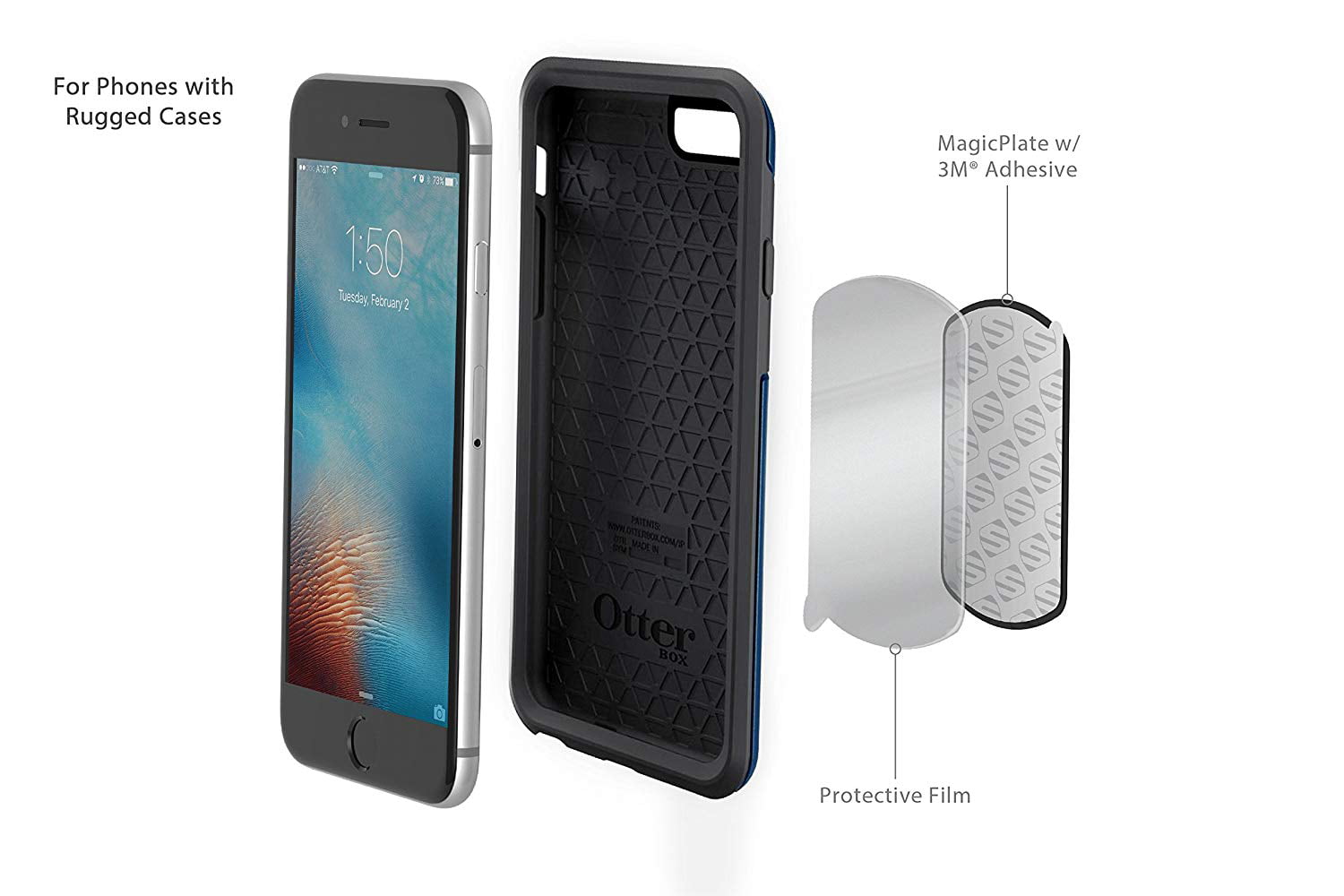 Scosche MAGRKI MagicMount Mount Replacement Kit - Black