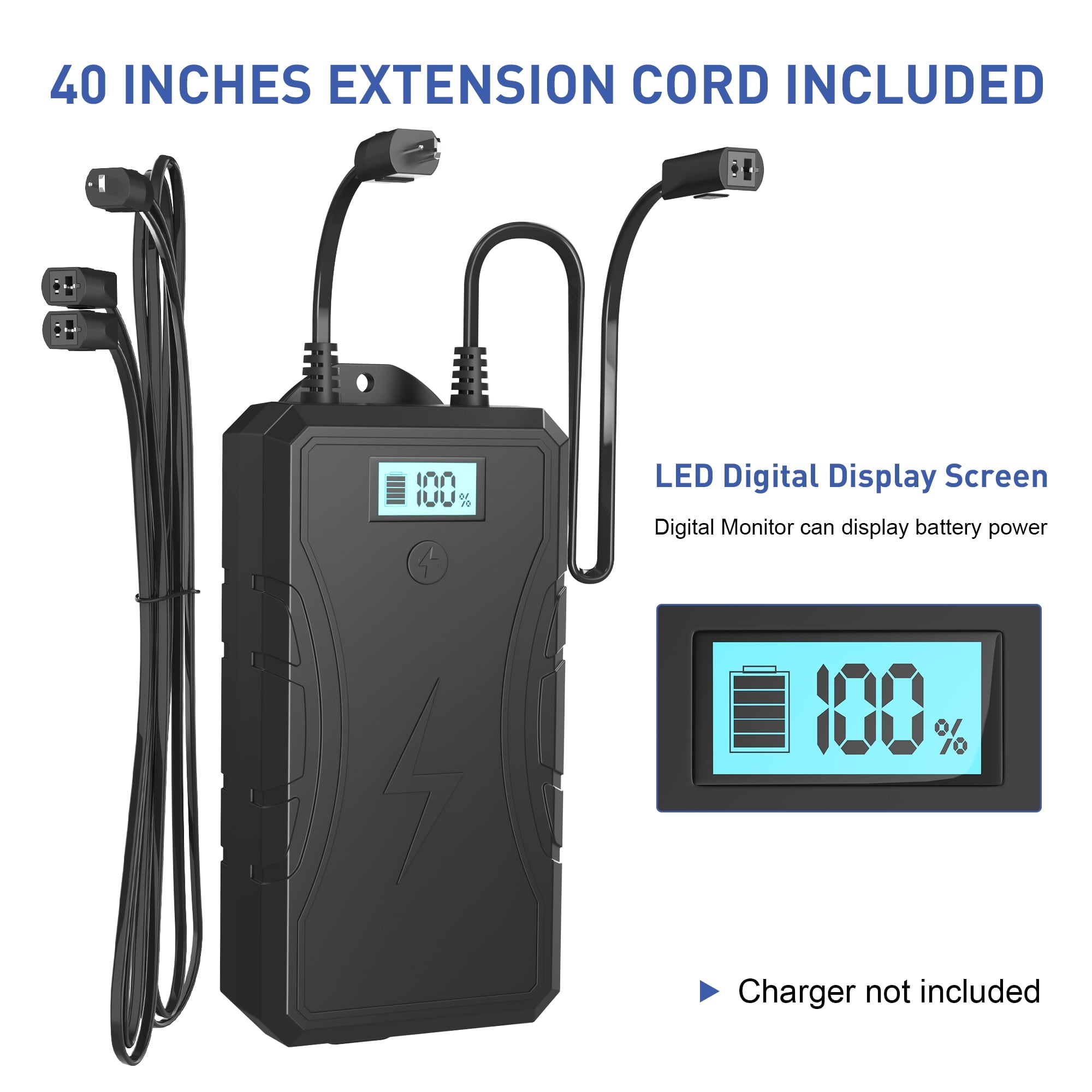 TOMSHEIR 2500mAh Battery Pack for Reclining Furniture Recliner Battery Pack Rechargeable Power Supply 29V 24V 2A for Power Recliner, Sofas, Chairs, Couch