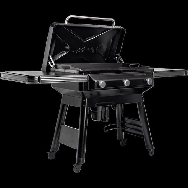 Flatrock 3 Cooking Zone 594 sq in Flat Top Propane Griddle in Black