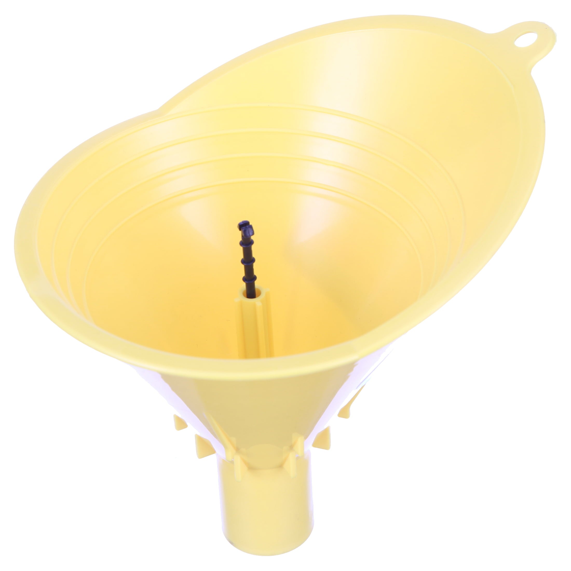 Hopkins FloTool Gas Gauge Task Specific Plastic Funnel Yellow, 10711PDQ3