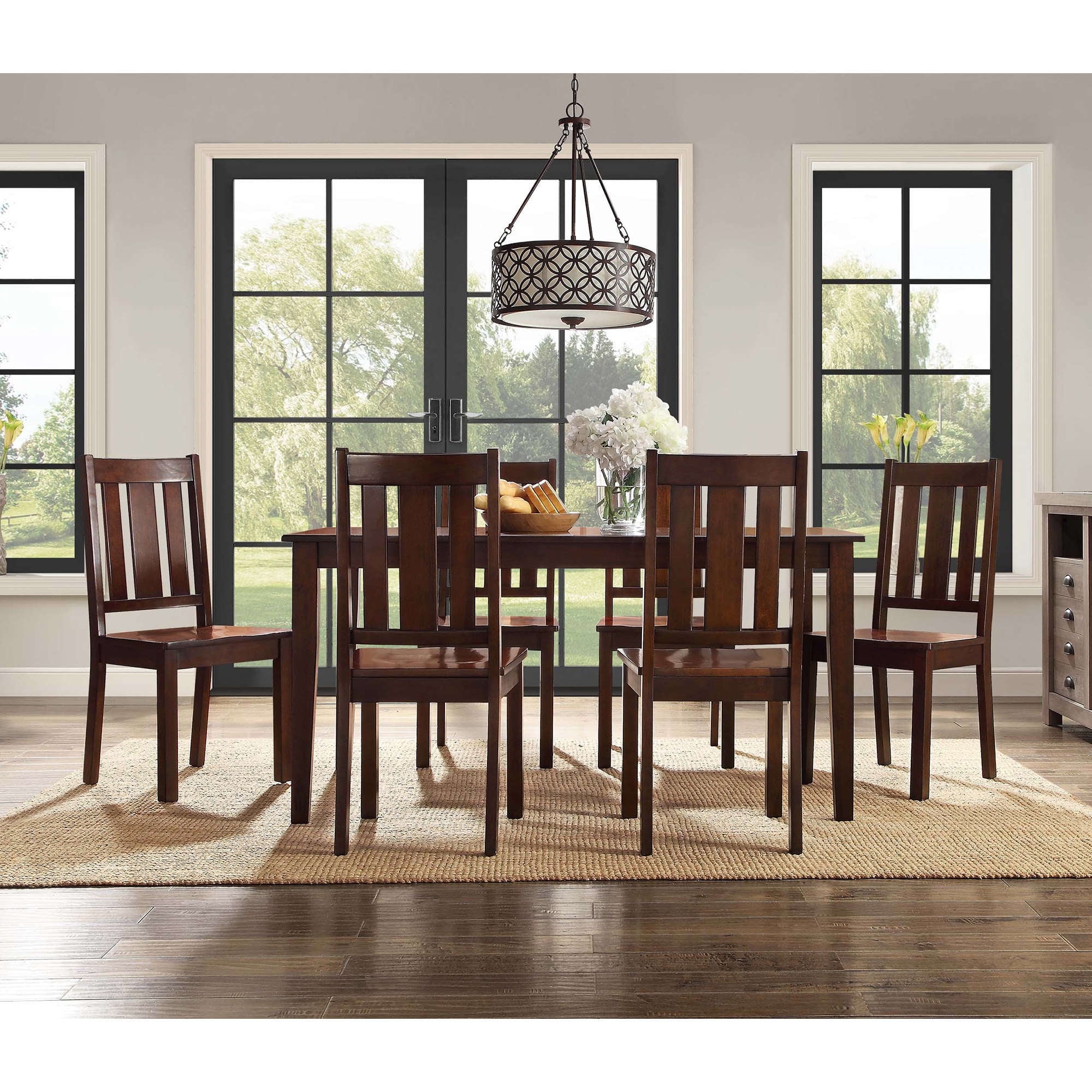 Better Homes and Gardens Bankston Dining Chair, Set of 2, Mocha