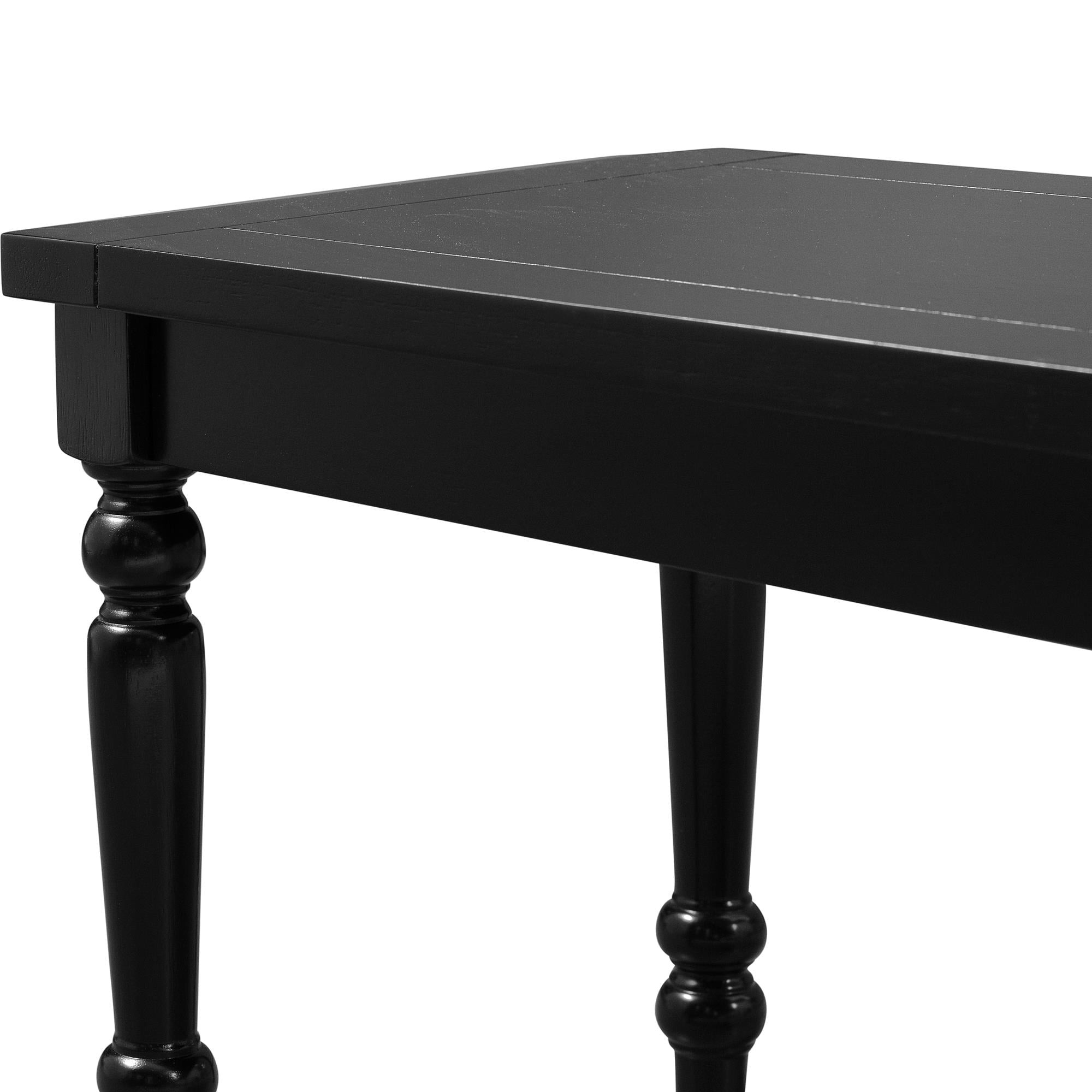 Camden Isle Philippe Dining Bench, Black
