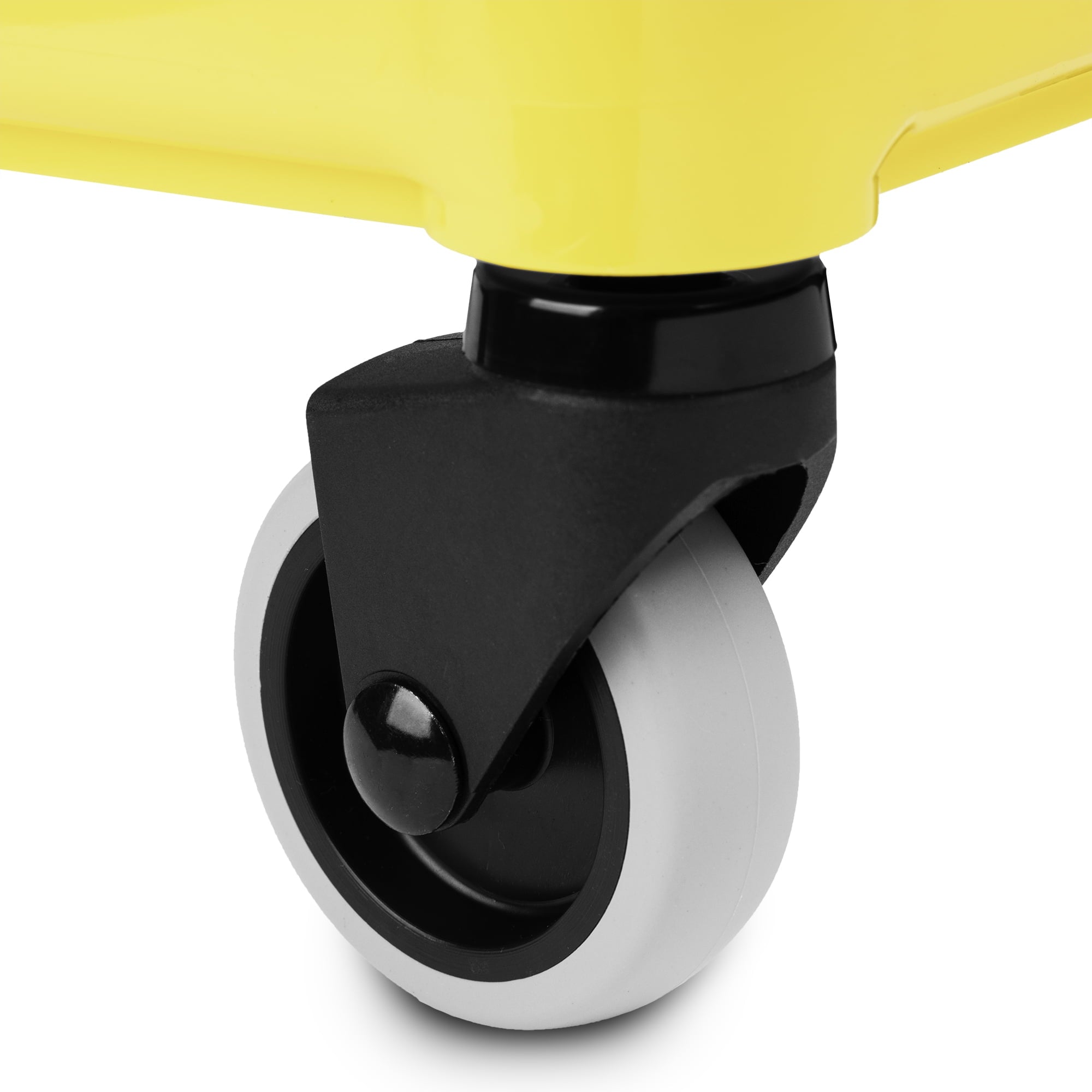 Libman Yellow 32 Quart Mop Bucket and Wringer with Rubber Caster Wheels.