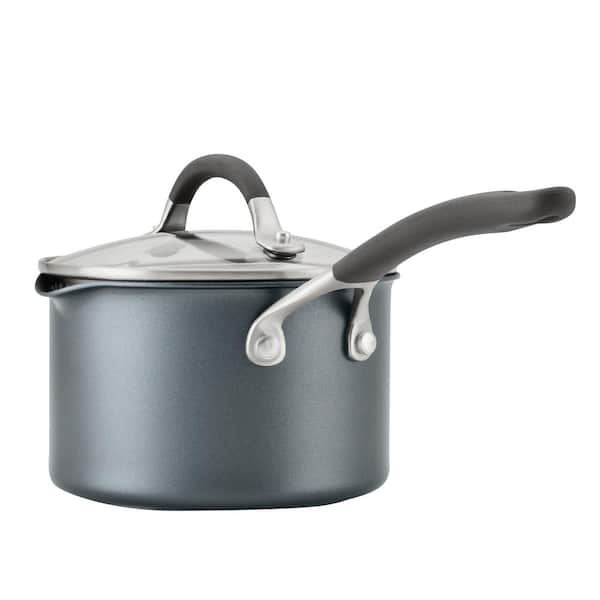 A1 Series 8-Piece Aluminum Nonstick Cookware Set in Graphite