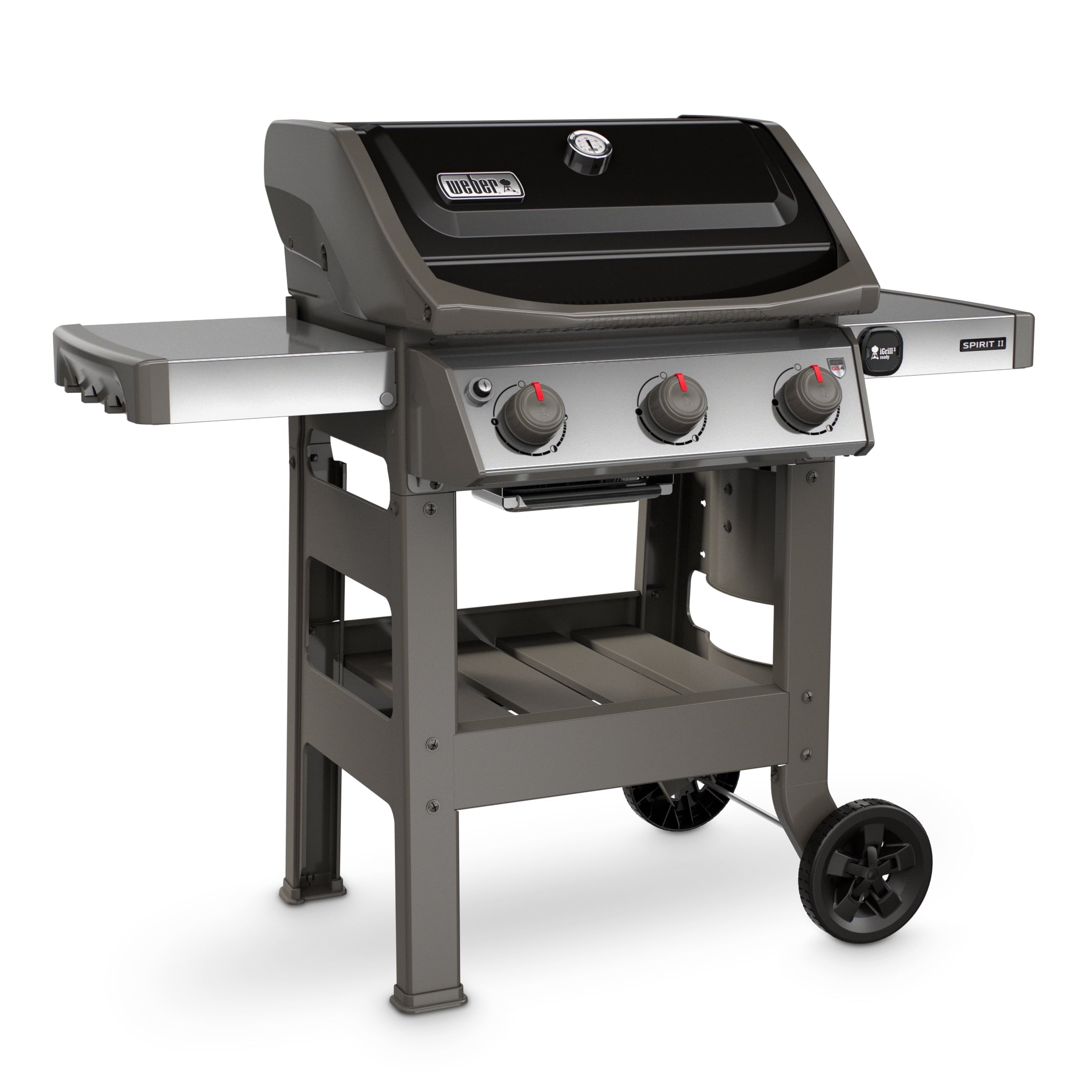 Spirit II E-310 Propane Gas Grill, Black