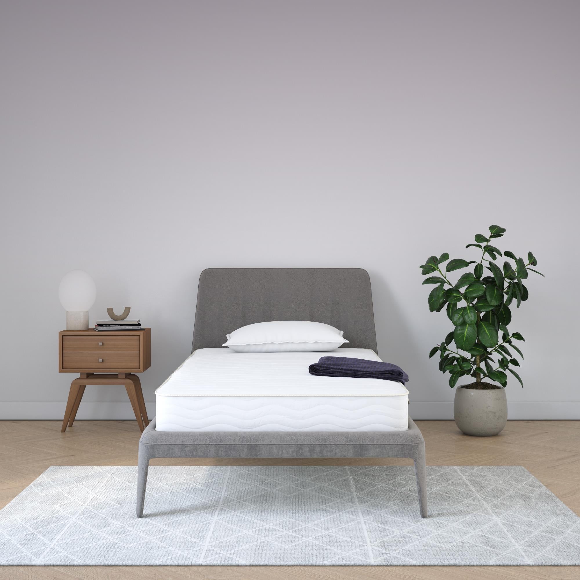 Sleep Tranquil 8'' 2-Sided Pocket Spring Mattress, Twin