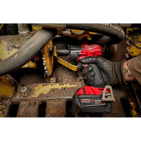 M18 FUEL 18V Lithium-Ion Brushless Cordless 1/2 in. and 3/8 in. Impact Wrench with Friction Ring (2-Tool)