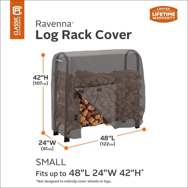 Ravenna 4 ft. Log Rack Cover