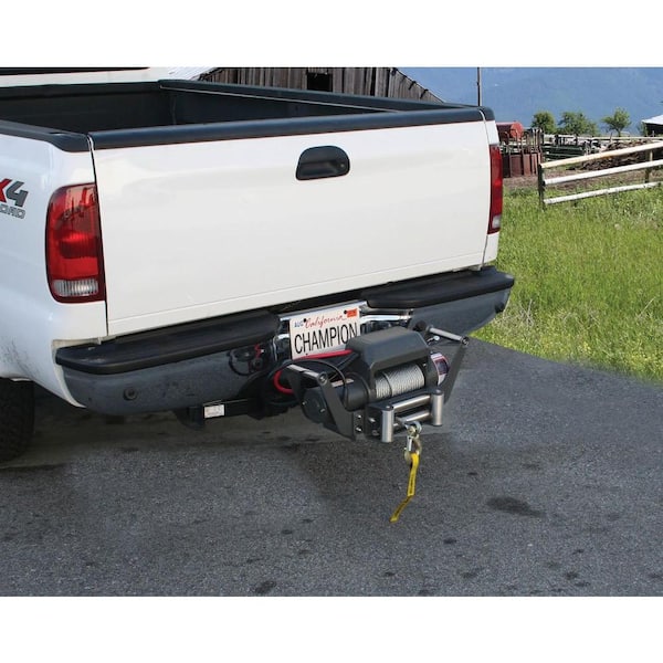 10,000 lbs. Truck/Jeep Winch Kit with Speed Mount Hitch Adapter