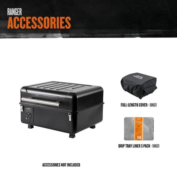 Ranger Pellet Grill and Smoker in Black