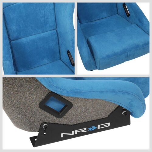 NRG FRP-303BL-ULTR<wbr/>A PRISMA Fixed Position Bucket Racing Seat (Blue)
