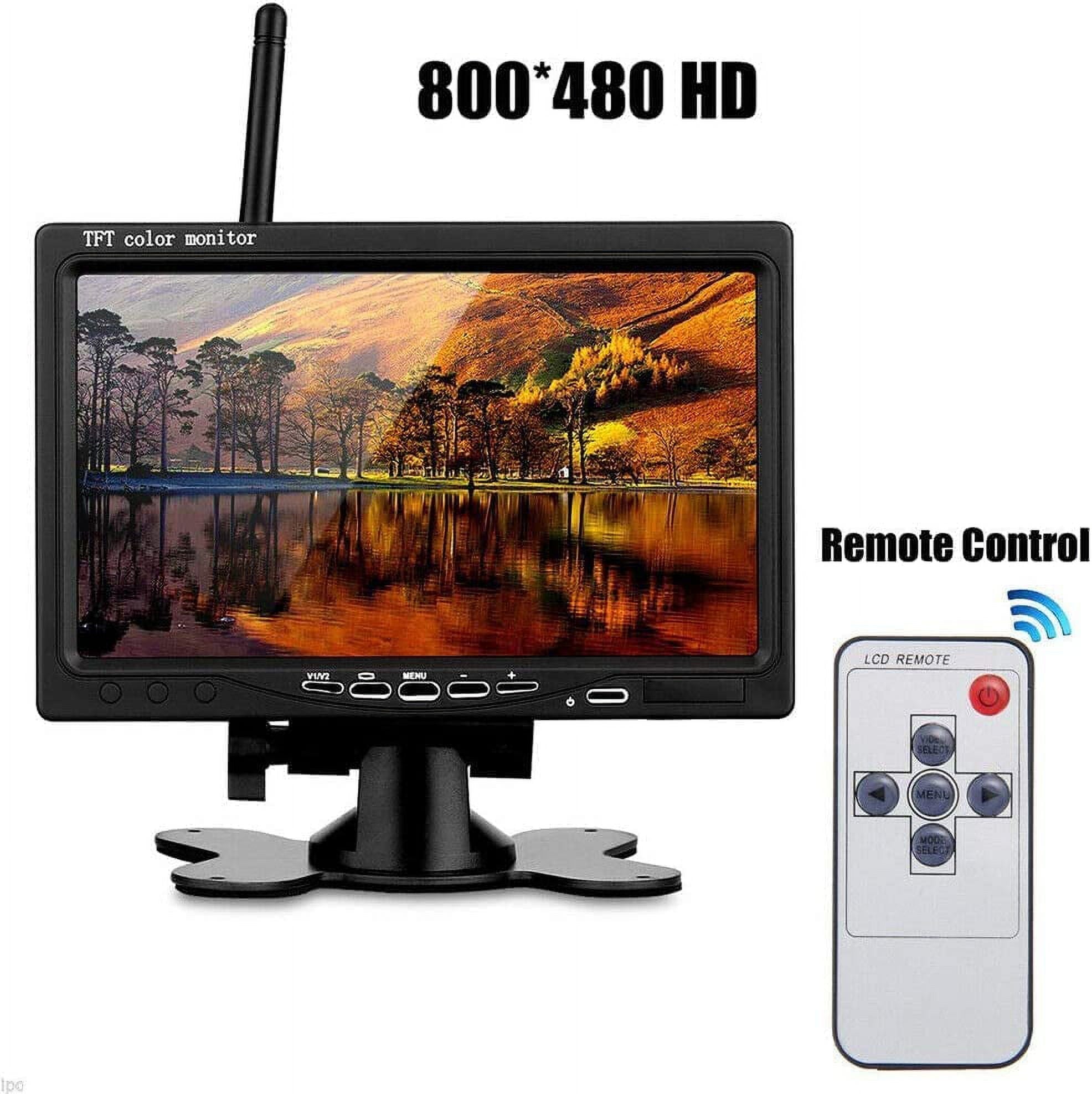 Bileeko RV Backup Camera System 7 inch Monitor Wireless Rear View Camera