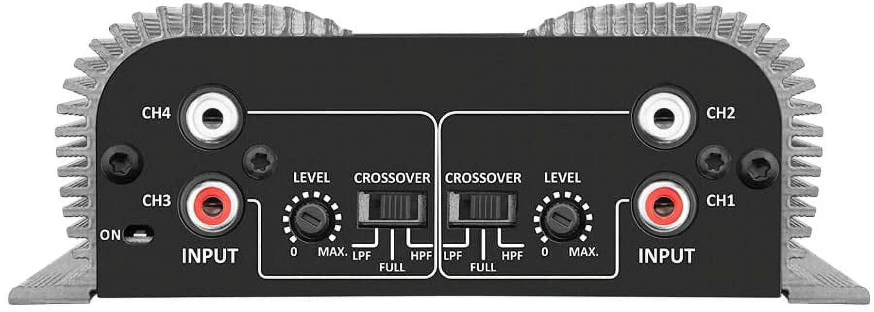 Taramps TS400X4 Full Range 2 Ohm 4 Channel 400W Class D Car Audio Amplifier