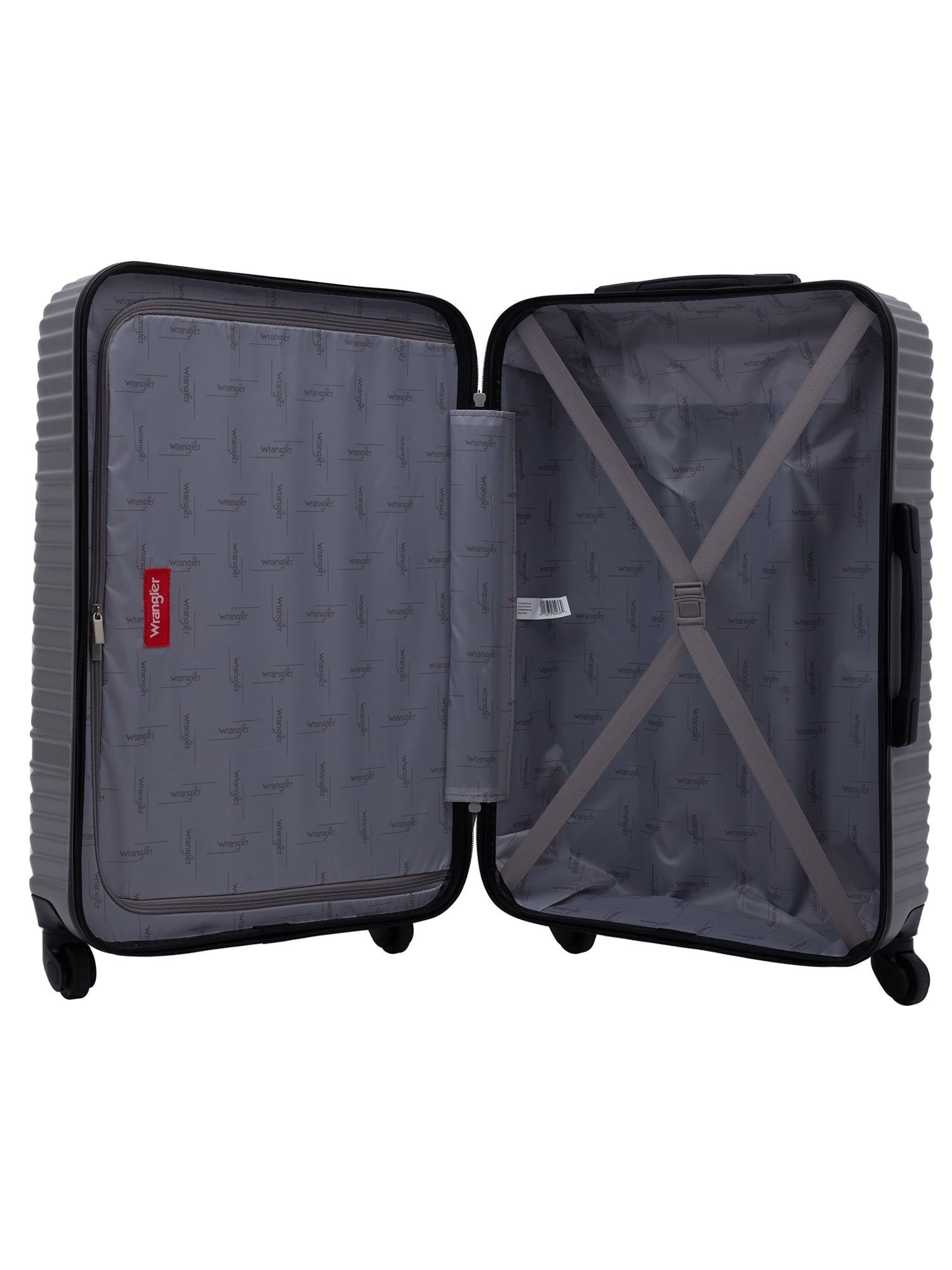 Wrangler 4 pc. ABS Spinner Luggage Set with 20
