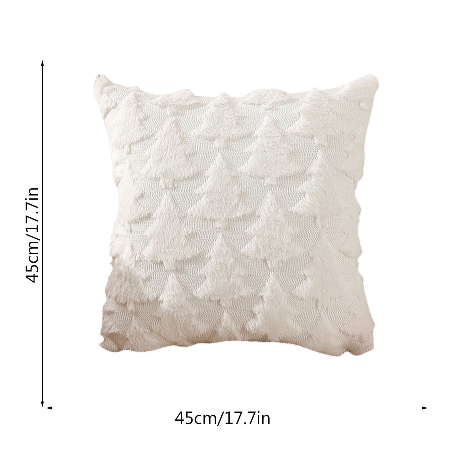 Christmas Covers 18x18in Christmas Decorations Stripe Christmas Pillows Winter Holiday Throw Pillows Christmas Farmhouse Decor For Couch Christmas Tree Snowflake Plush Pillowcase