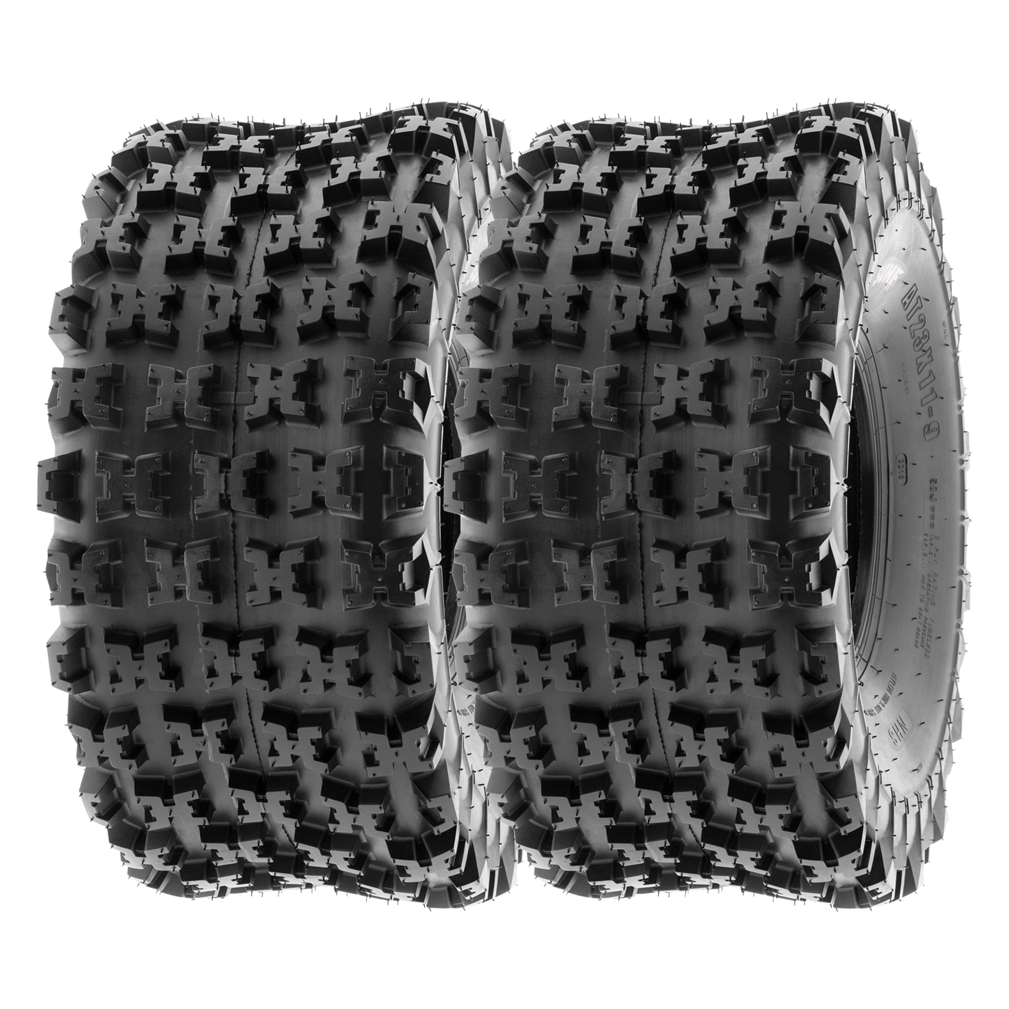 SunF All Terrain ATV UTV Tires 22x7-10 & 20x10-9 6 PR A027 (Complete Full Set of 4)