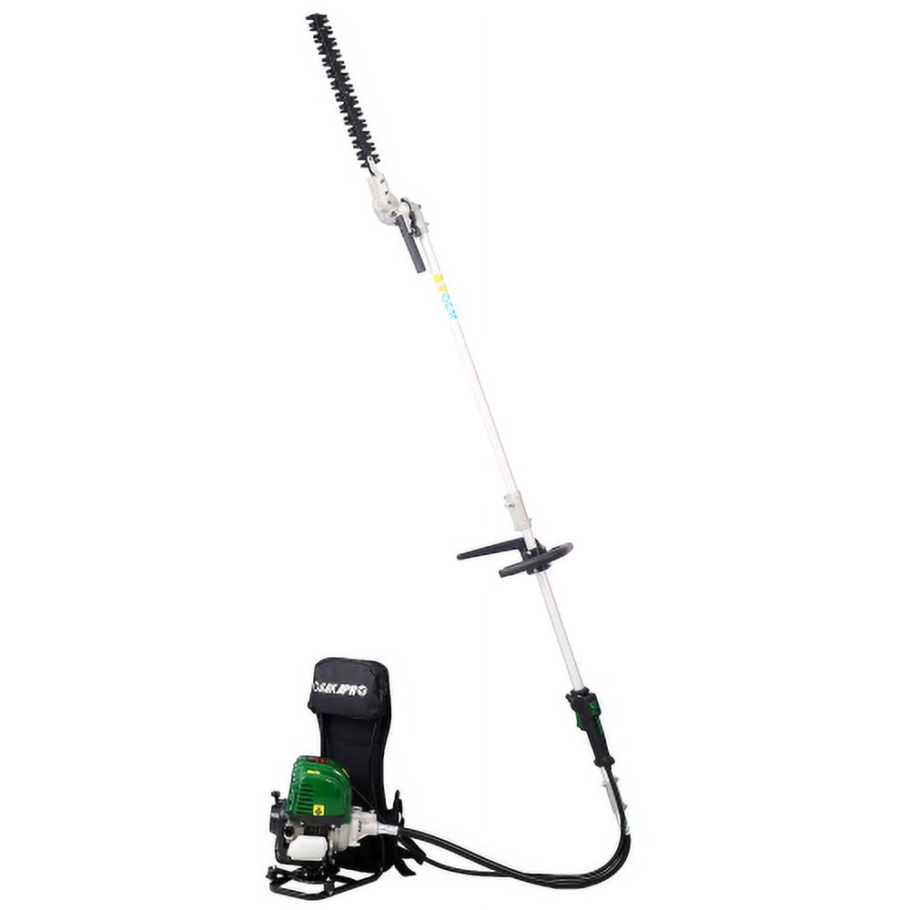 4 in 1 Multi-Functional Trimming Tool, 38CC 4-stroke Garden Tool System with Gas Pole Saw, Hedge Trimmer, Grass Trimmer and Brush Cutter, EPA Compliant