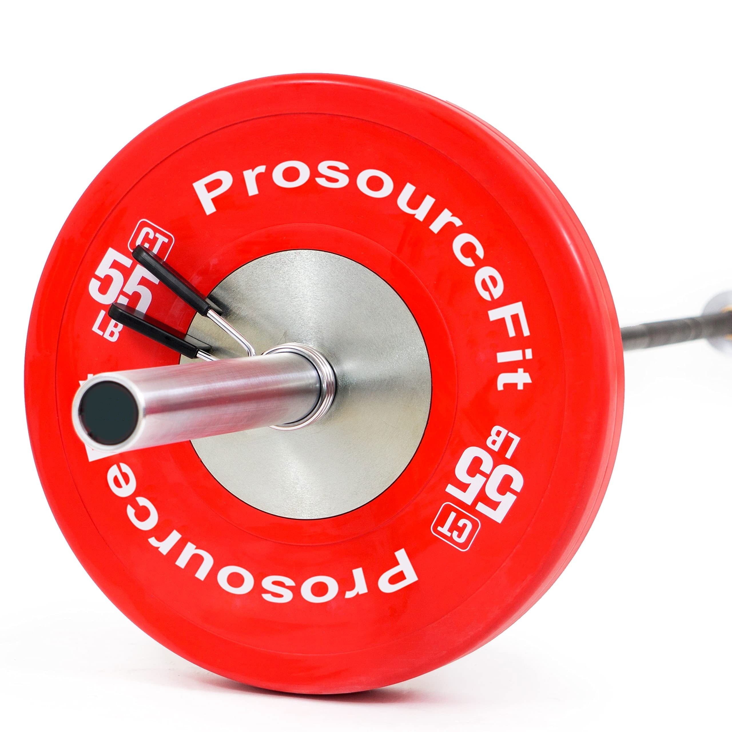 Bar Clips Olympic Barbell Clamps, Olympic Barbell Spring Clip Collar 2-inch Pair with Easy-Grip Handles for Weightlifting, Powerlifting, Crossfit and Strength Training