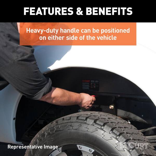 Double Lock Gooseneck Hitch, 2-5/16