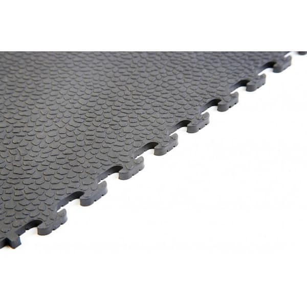 Rhino-Tec 18.3 in. x 18.3 in. Dove Gray PVC Sport and Gym Flooring Tile (6-Pieces)