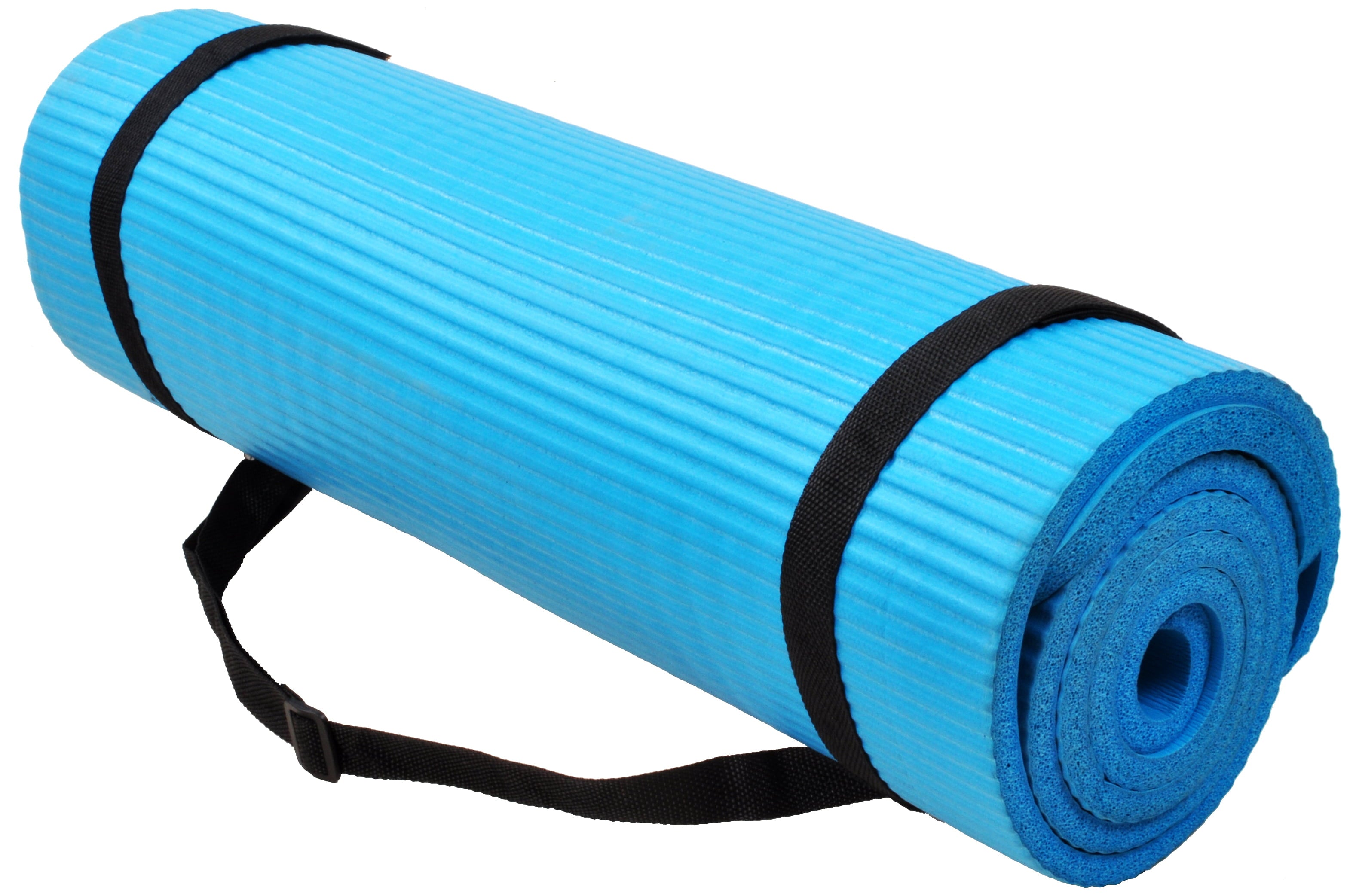 BalanceFrom + All-Purpose 1/2-In. Extra Thick, High Density, Anti-Tear Exercise Yoga Mat and Knee Pad with Carrying Strap