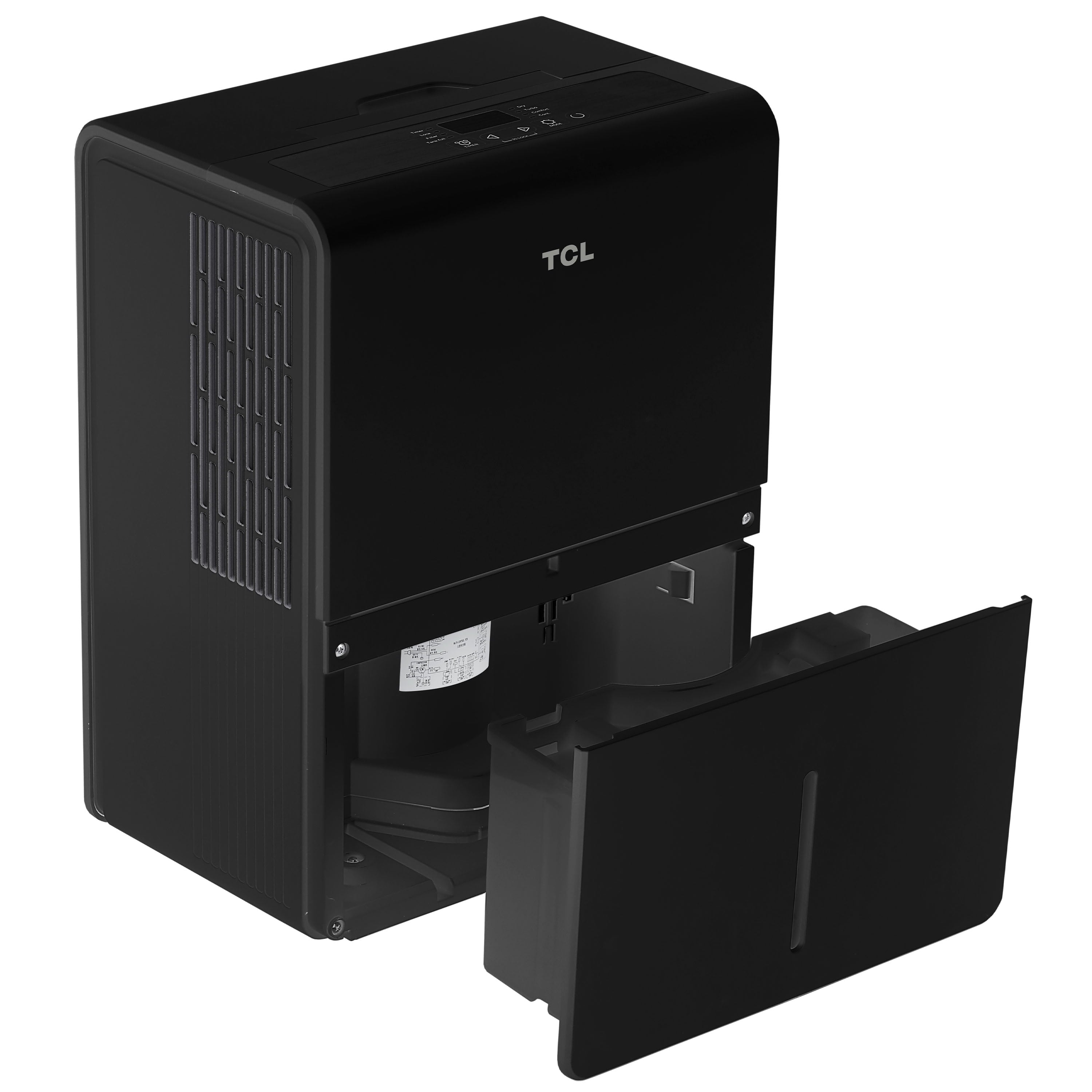 TCL 50 Pint Smart Dehumidifier with Pump, Black, W50D9P2-B