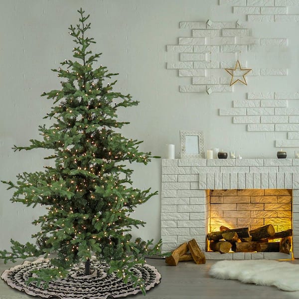 7.5 ft. HGTV Home Collection Pre-Lit Decorator Artificial Christmas Tree