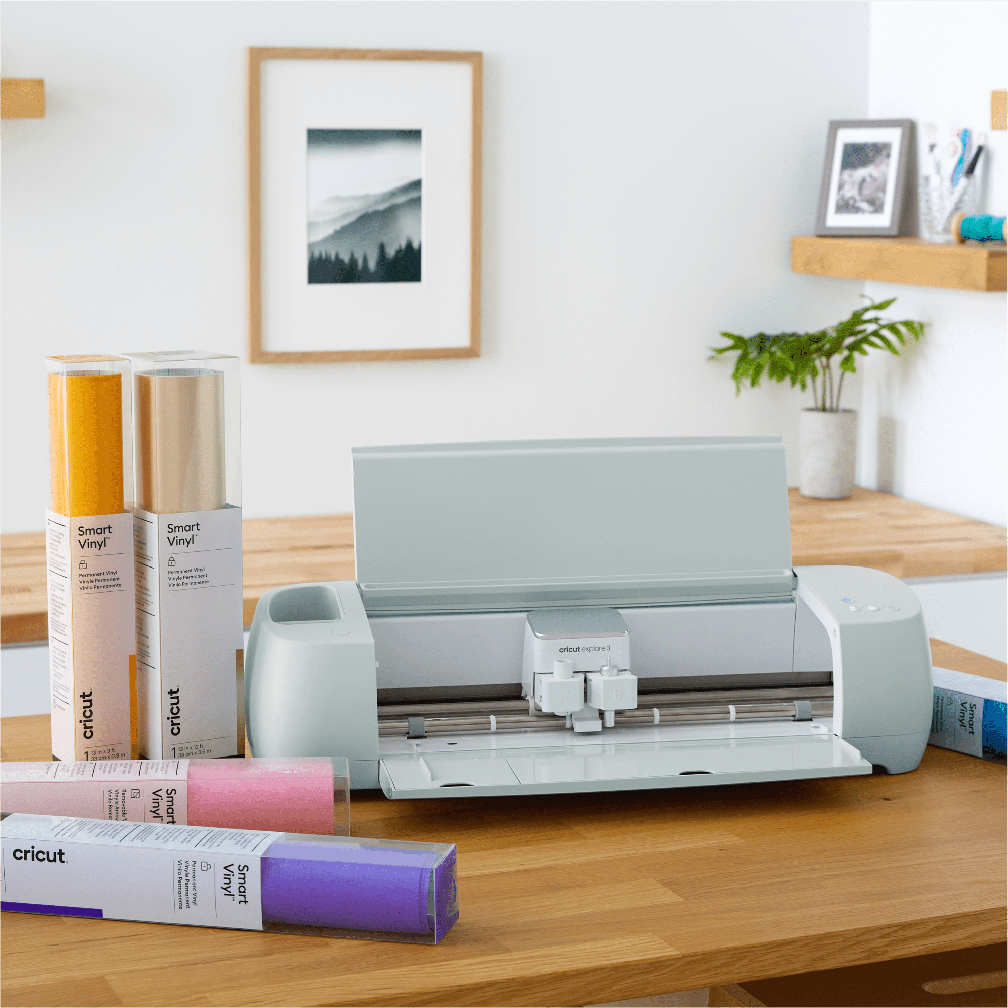 Cricut Explore® 3 - Smart Cutting Machine with Easy Printables™ sensor