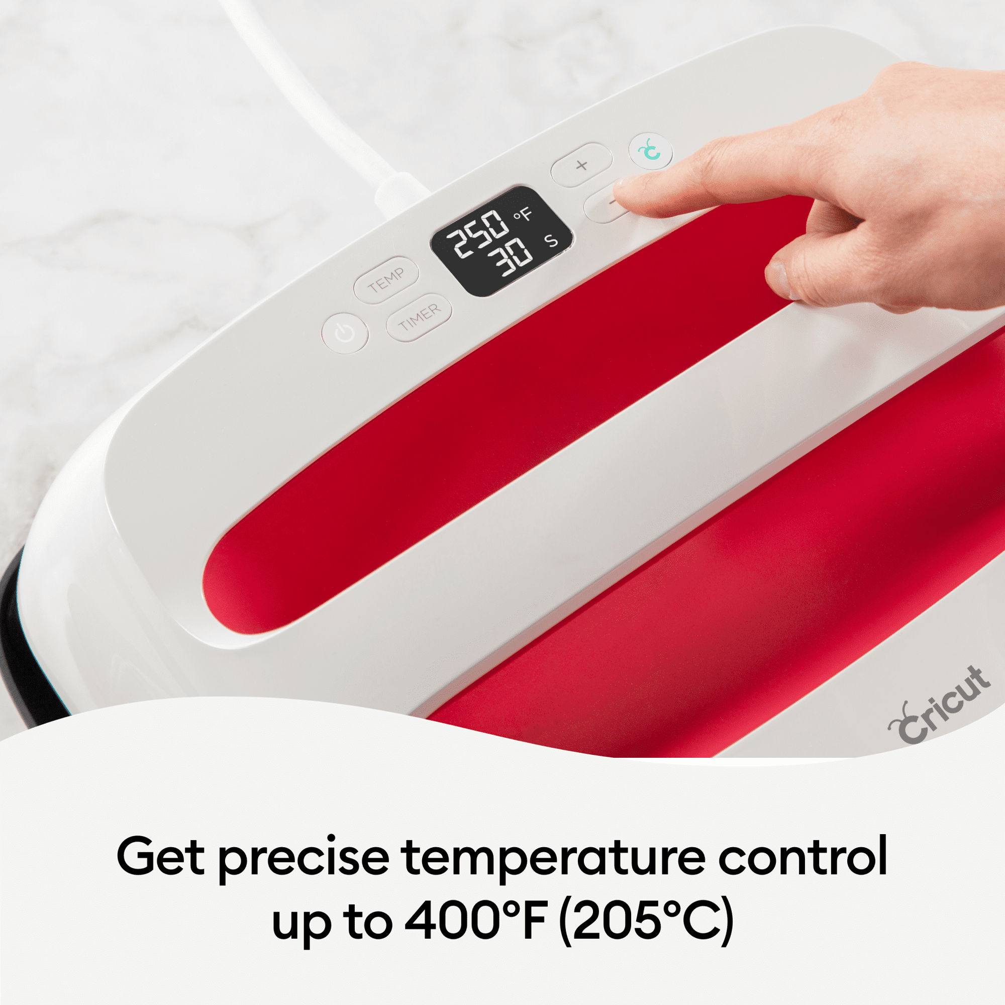 Cricut EasyPress® 2, Daybreak - 12 in x 10 in - Handheld Heat Press