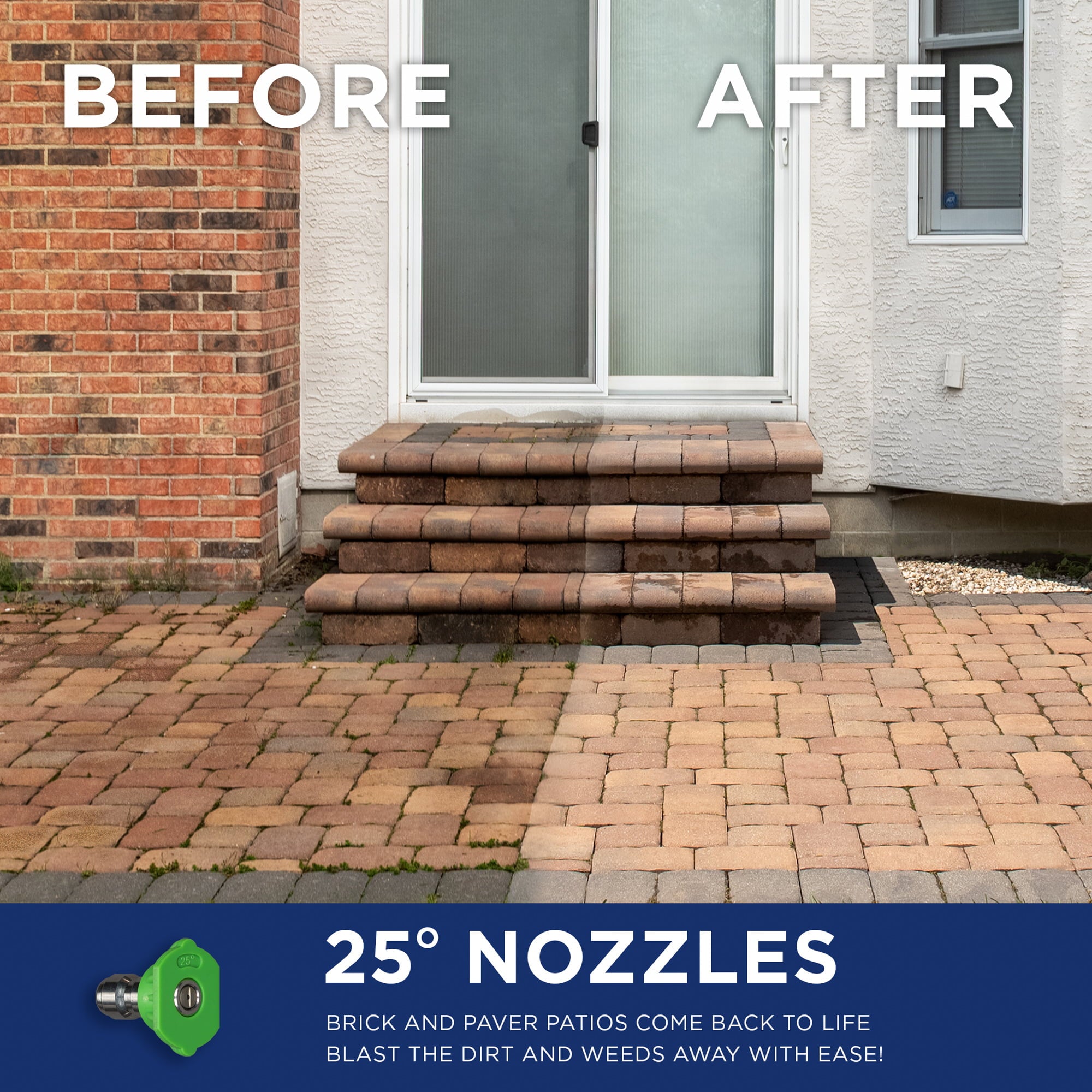 Westinghouse 2700-PSI, 2.3- GPM Gas Pressure Washer with 4 Nozzles & Soap Tank