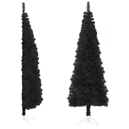 Gecheer Slim Artificial Half Christmas Tree Home for The Holidays Xmas N6L8