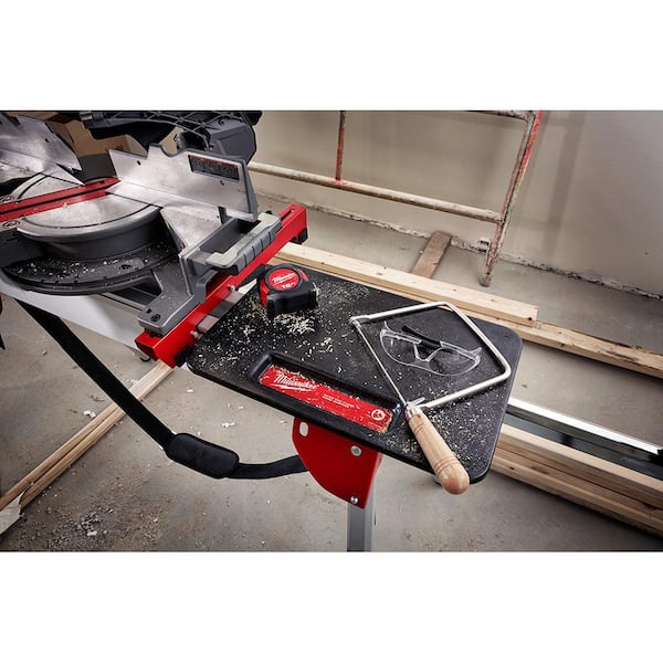 M18 FUEL 18V Lithium-Ion Brushless Cordless 7-1/4 in. Dual Bevel Sliding Compound Miter Saw with Stand (Tool-Only)