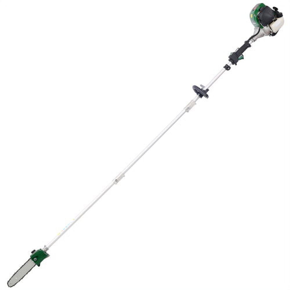 4 in 1 Multi-Functional Trimming Tool, 38CC 4 stroke Garden Tool System with Gas Pole Saw, Hedge Trimmer, Grass Trimmer and Brush Cutter, EPA Compliant