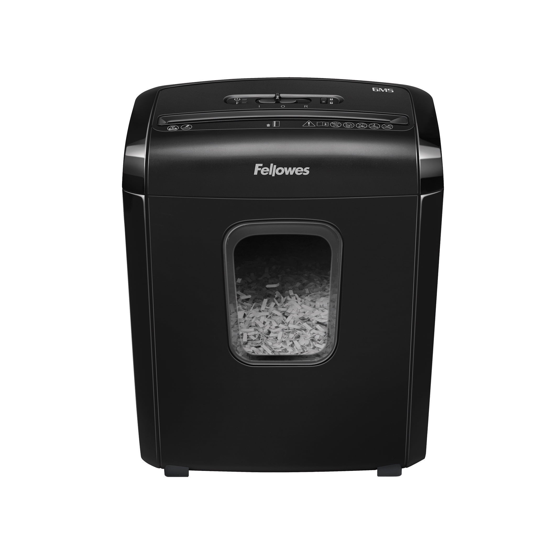 Fellowes Powershred Microshred 6M5 6 Sheet Micro-Cut Home Office Paper Shredder