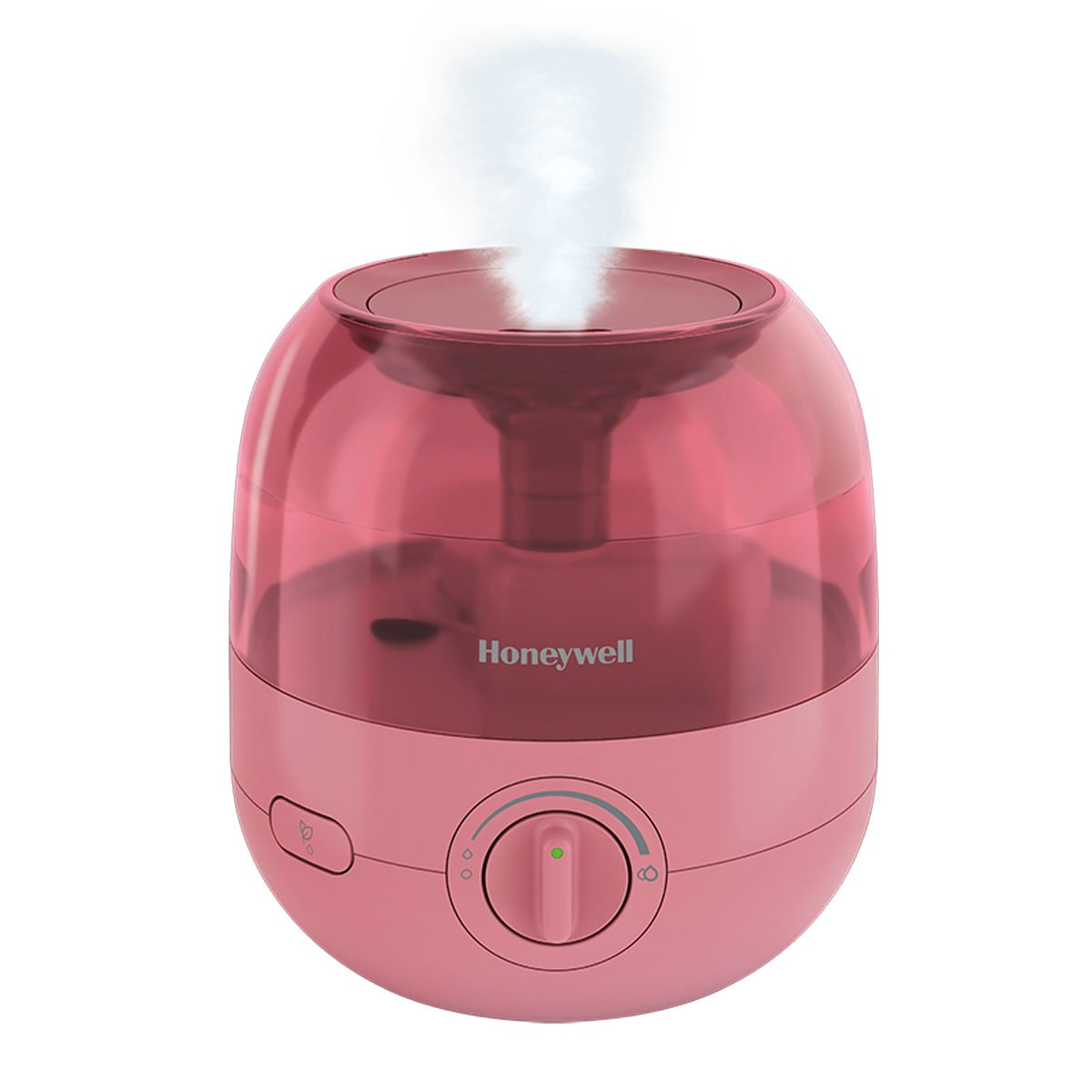 Honeywell Mini Cool Mist Humidifier, 200 sq. ft, Red, HUL525R