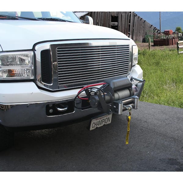 10,000 lbs. Truck/Jeep Winch Kit with Speed Mount Hitch Adapter