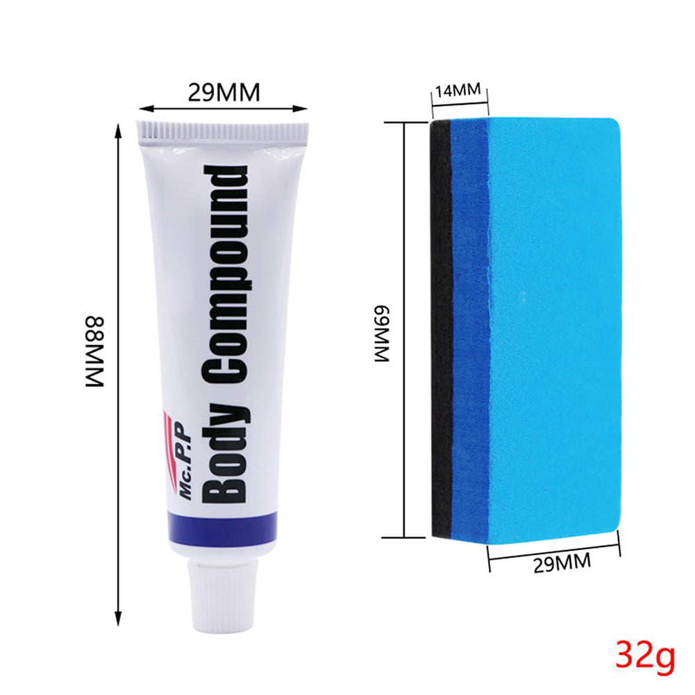 2Set Scratch Remover Car Polishing Body Compound Paste Paint Repair Kit