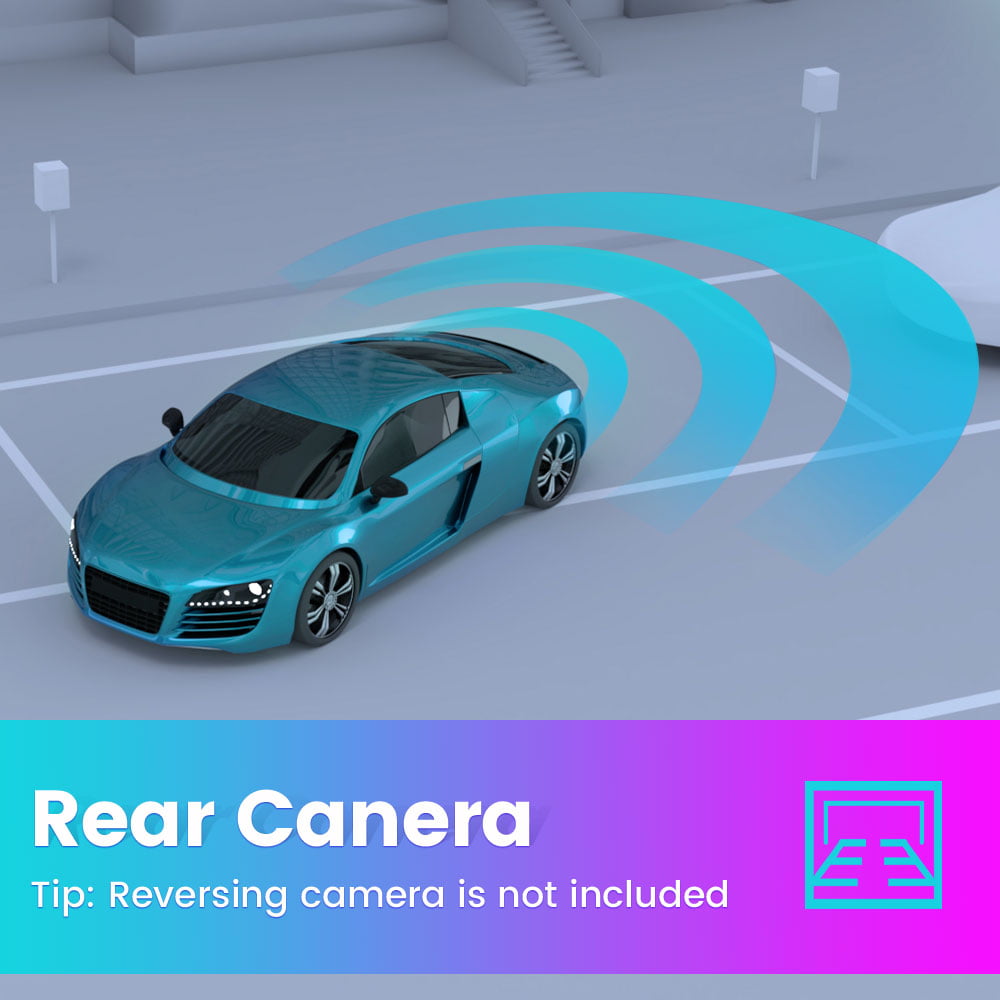 10 inch Touch Screen Car Radio Stereo Compatible for Toyota Camry 2012 2013 2014, with Carplay Android Auto GPS/FM/Wifi/USB, Support SWC,Bluetooth,GPS Navigation