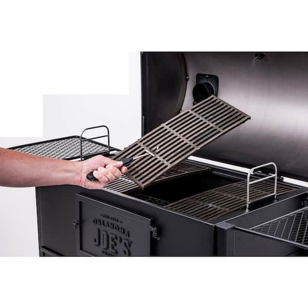 Judge Charcoal Smoker Grill in Black with 540 sq. in. Cooking Space