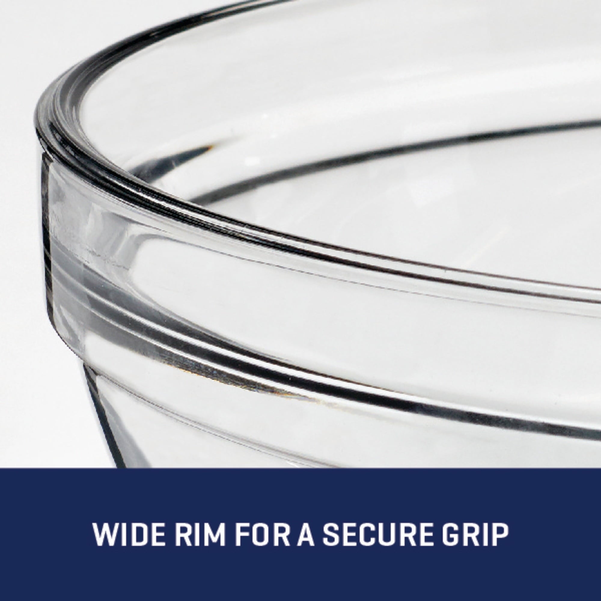 Mainstays Glass Mixing Bowls, 10 Piece Set