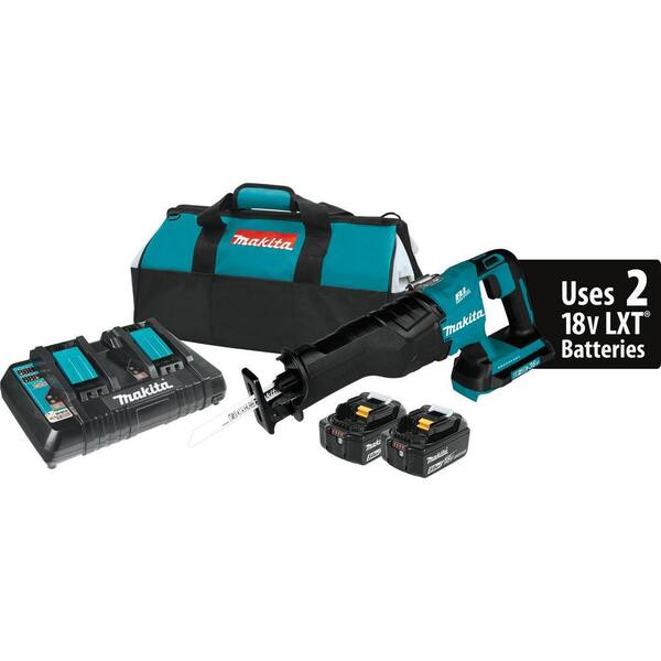 18V X2 LXT Lithium-Ion (36V) Brushless Cordless Reciprocating Saw Kit (5.0Ah) with 2 Batteries 5.0Ah and Charger
