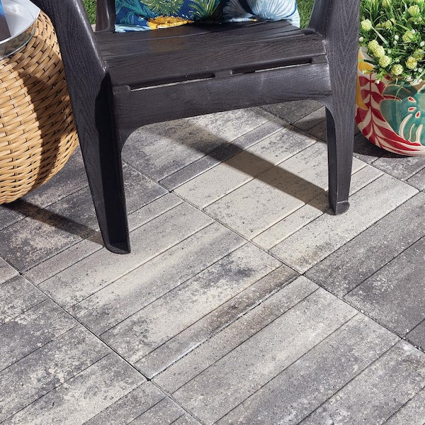 Avant 16 in. L x 16 in. W x 2 in. H Graphite Blend Concrete Paver (72-Pieces/124 sq. ft./Pallet)