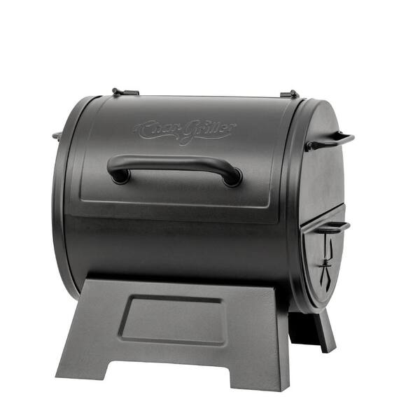 Portable Charcoal Grill or Side Fire Box in Black