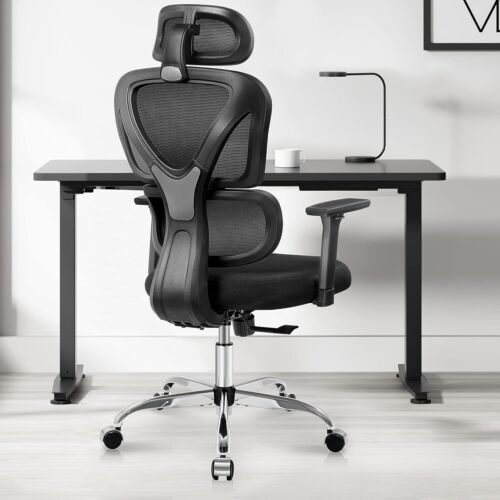 BIG SALE! Ergonomic Home Office Chair High Back Gaming Chair Headrest & Armrests