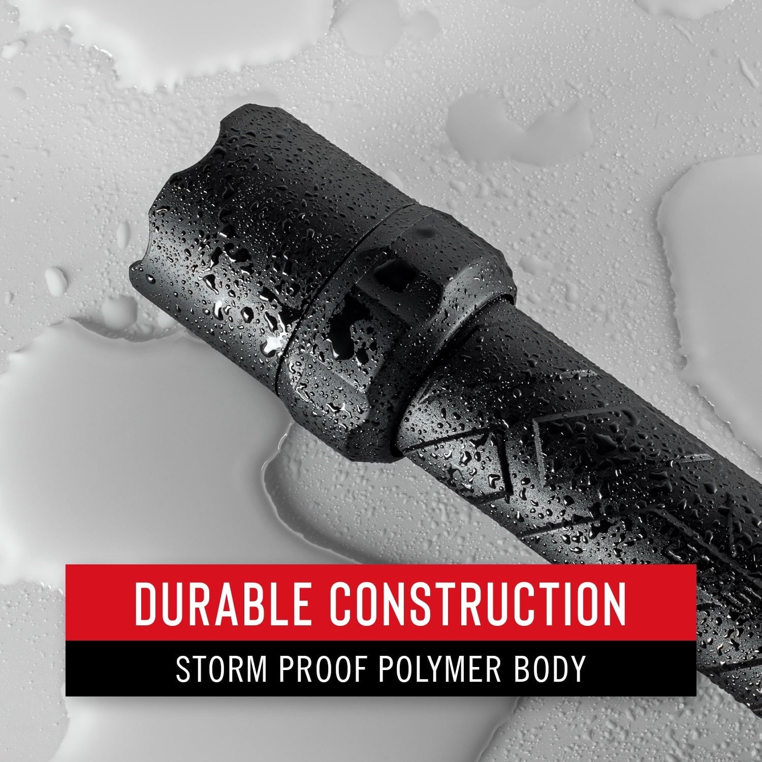 COAST Polysteel 250 Heavy-Duty 390 Lumen LED Twist Focus Flashlight with 3 x AAA Batteries, 4.1 oz.