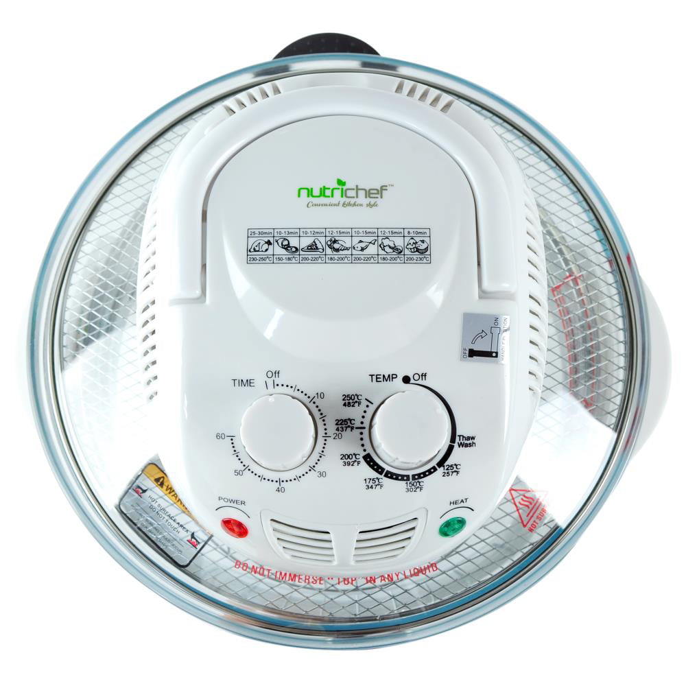 Nutrichef Halogen Oven Air-fryer/infrared Convection Cooker