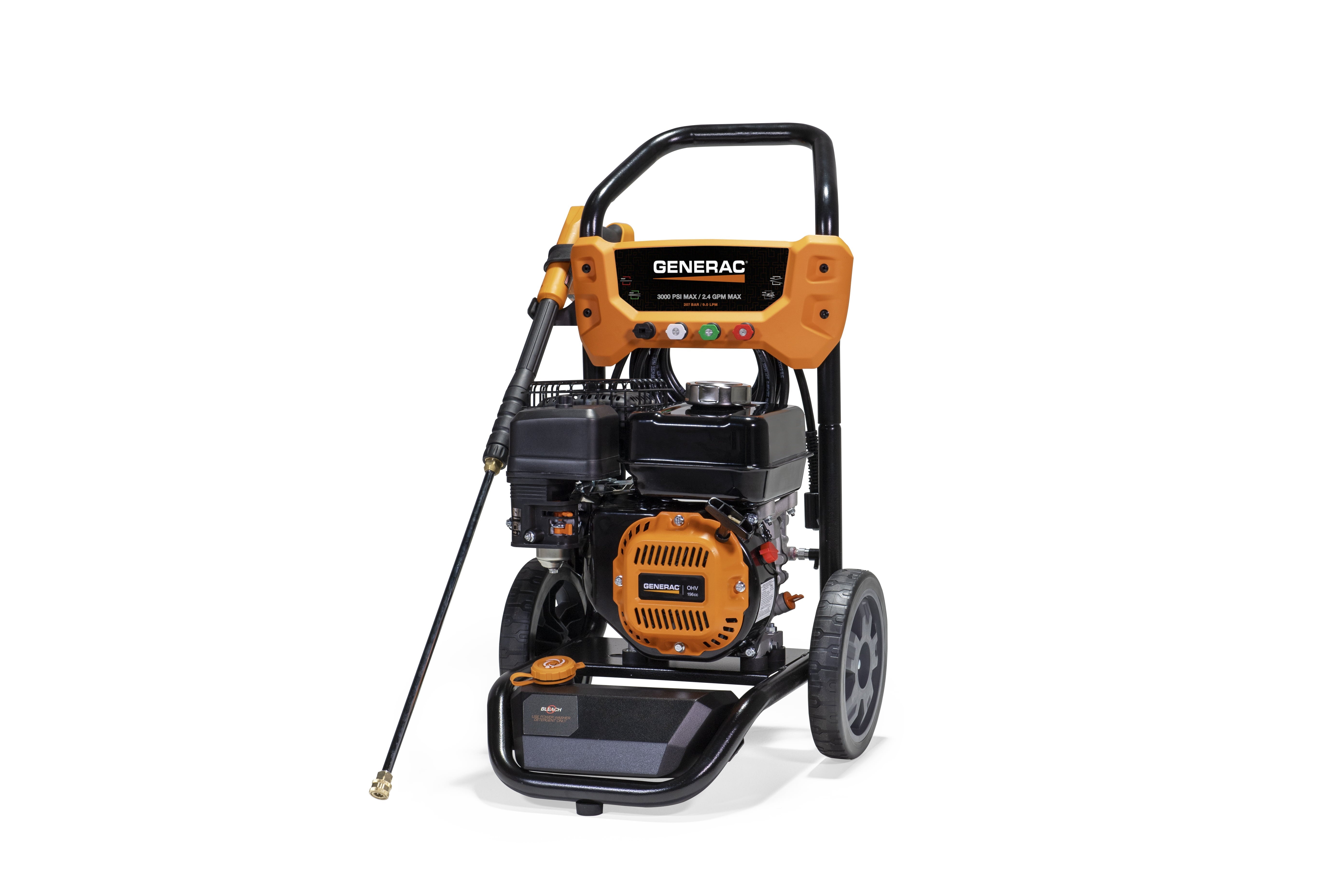Generac 8896 3000 PSI 2.4GPM Gas Powered Residential Pressure Washer